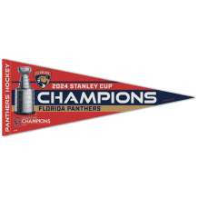 Florida Panthers - 2024 Stanley Cup Champions NHL Pennant