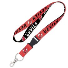 New Jersey Devils - Team Wordmark NHL Lanyard