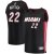 Miami Heat - Jimmy Butler Fast Break Replica Black NBA Trikot