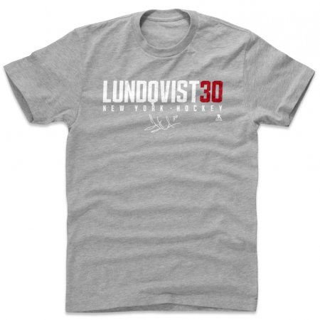 New York Rangers - Henrik Lundqvist Elite NHL T-Shirt