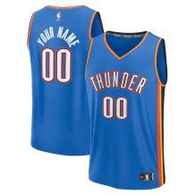 Oklahoma City Thunder - Fast Break Replica NBA Koszulka/Własne imię i numer