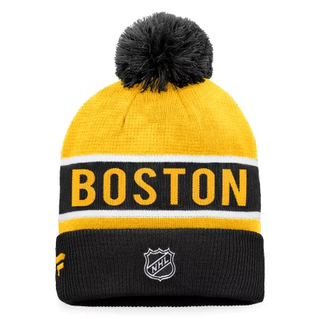 Boston Bruins - Authentic Pro Rink Cuffed NHL Czapka zimowa