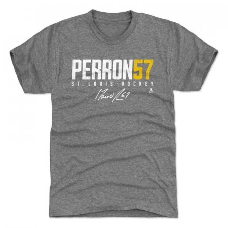 St.Louis Blues - David Perron Elite NHL T-Shirt
