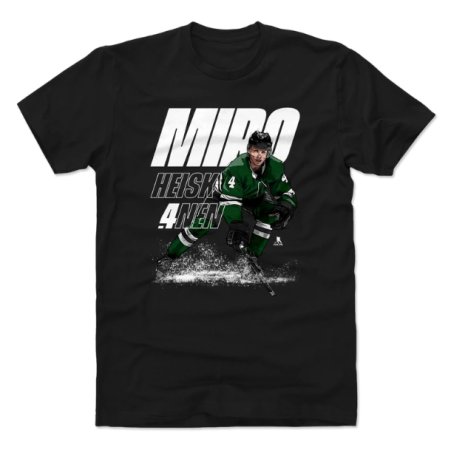 Dallas Stars - Miro Heiskanen Outline NHL T-Shirt :: FansMania