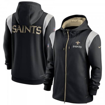 New Orleans Saints - 2022 Sideline Full-Zip NFL Mikina s kapucňou