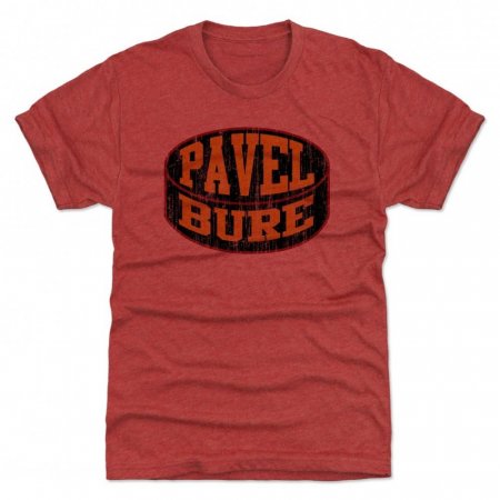 Vancouver Canucks - Pavel Bure Puck Red NHL T-Shirt