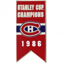 Montreal Canadiens - 1986 Stanley Cup Champs NHL Abzeichen