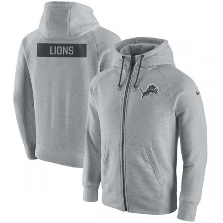 Detroit Lions - Gridiron Gray 2.0 NFL Bluza z kapturem
