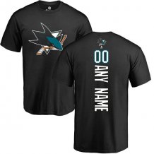 San Jose Sharks - Backer NHL T-Shirt with Name and Number