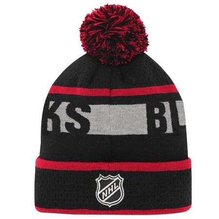 Chicago Blackhawks Detská - Breakaway Cuffed NHL Zimná čiapka