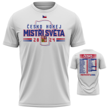 Czechy - 2024 Ice Hockey World Champions Roster Koszulka