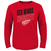 Detroit Red Wings Dziecia - Showtime NHL Koszulka z długim rękawem