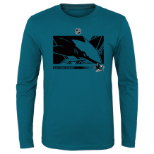 San Jose Sharks Dziecięca - Authentic Pro NHL Koszulka s dlugym rukawem