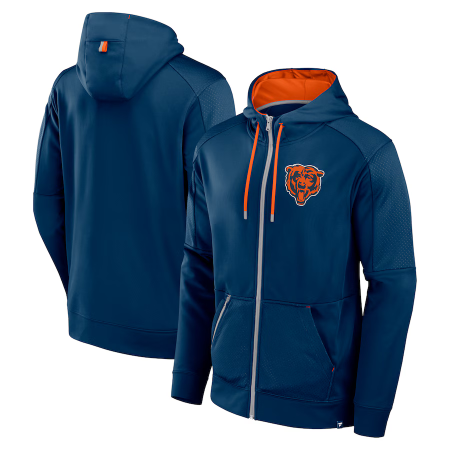 Chicago Bears - Defender Full-zip NFL Mikina s kapucí