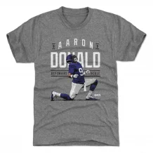 Los Angeles Rams - Aaron Donald Celebration Gray NFL T-Shirt