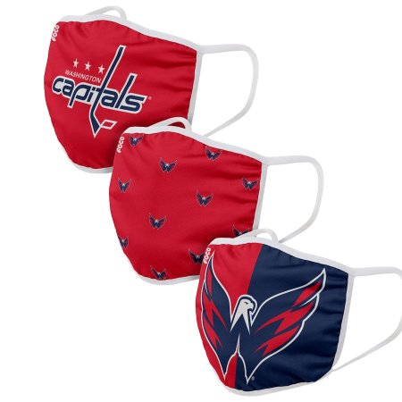 Washington Capitals - Sport Team 3-pack NHL face mask