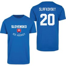 Slowakei - Juraj Slafkovský Authentic Hockey T-Shirt