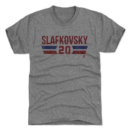 Montreal Canadiens - Juraj Slafkovský Font Gray NHL T-Shirt - Wielkość: M/USA=L/EU