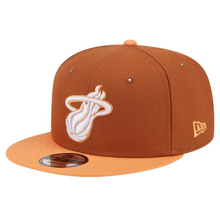 Miami Heat - Color Pack 2-Tone Brown/Orange 9Fifty NBA Hat