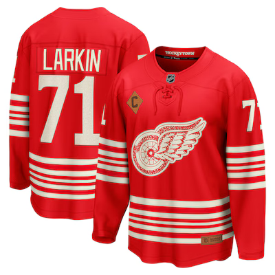 Detroit Red Wings - Dylan Larkin Centennial Breakaway NHL Jersey