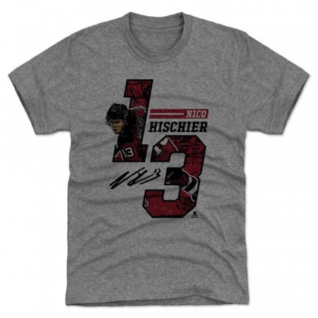 New Jersey Devils - Nico Hischier Offset NHL T-Shirt
