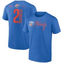 Oklahoma City Thunder - Shai Gilgeous-Alexander 2025 Finals NBA Tričko