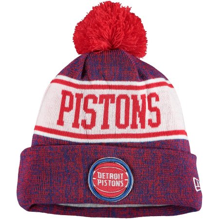 Detroit Pistons - Banner Cuffed NBA Zimná čiapka
