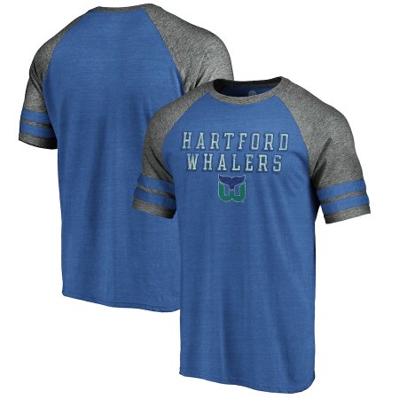 Hardford Whalers - True Classics Tri-Blend Raglan NHL T-Shirt