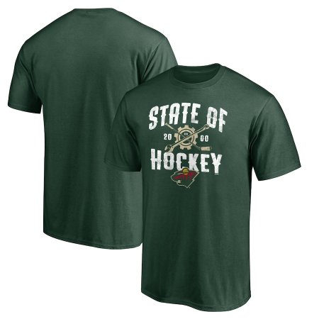 Minnesota Wild - Push Ahead NHL T-Shirt