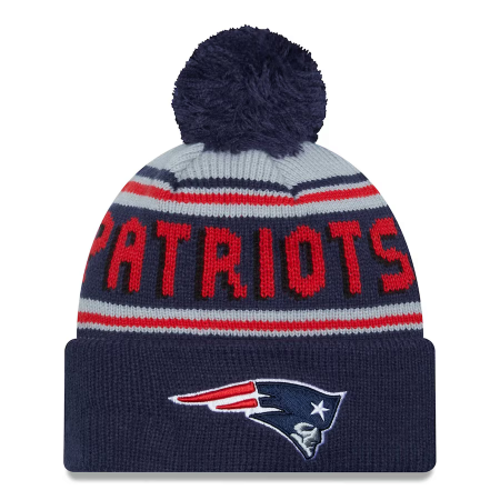 New England Patriots - Main Cuffed Pom NFL Wintermütze