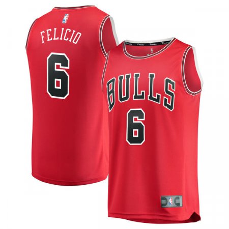 Chicago Bulls - Cristiano Felicio Fast Break Replica NBA Koszulka