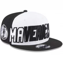 Dallas Mavericks - Back Half Black 9Fifty NBA Hat