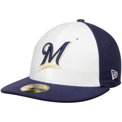 Milwaukee Brewers - 2T Patched Low Profile 59FIFTY Fitted MLB Hat