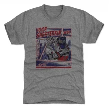 New York Rangers - Igor Shesterkin Comic Gray NHL Tričko
