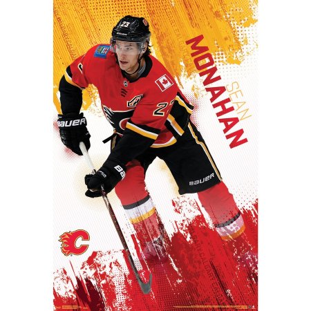 Calgary Flames - Sean Monahan NHL Plagát