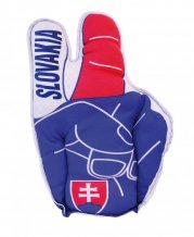 Slovakia Hockey Fan Hand 1