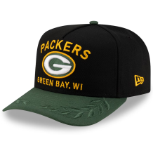Green Bay Packers - 2025 Draft 9Fifty Black NFL Kšiltovka