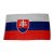 Słowacja Hockey Fan Flaga 60 x 90cm