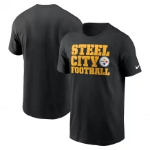 Pittsburgh Steelers - Local Essential Black NFL Koszulka
