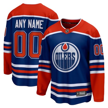 Edmonton Oilers - Premier Breakaway Home NHL Trikot/Name und Nummer