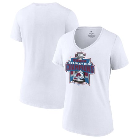 Colorado Avalanche Women - 2022 Stanley Cup Champions 3-Time NHL T-Shirt