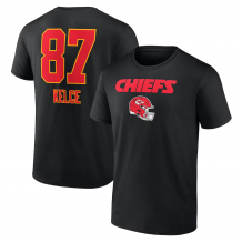 Kansas City Chiefs - Travis Kelce Wordmark NFL T-Shirt