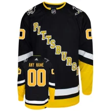 Pittsburgh Penguins - Alternate Authentic Pro NHL Trikot/Name und Nummer