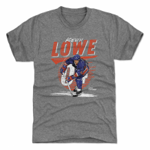 Edmonton Oilers - Kevin Lowe Comet Gray NHL T-Shirt
