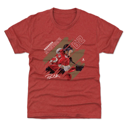 Florida Panthers Kinder - Brandon Montour Stripes Red NHL T-Shirt