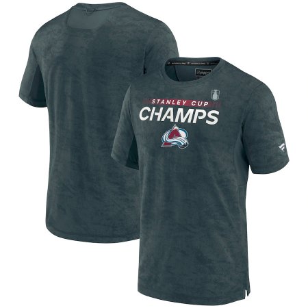 Colorado Avalanche - 2022 Stanley Cup Champs Authentic Pro NHL T-Shirt