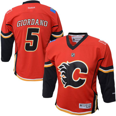 Calgary Flames dziecięca - Mark Giordano Replica NHL Koszulka
