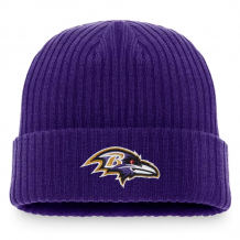 Baltimore Ravens - Cuffed Purple NFL Czapka zimowa