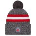 New England Patriots - 2023 Sideline Sport Gray NFL Zimná čiapka
