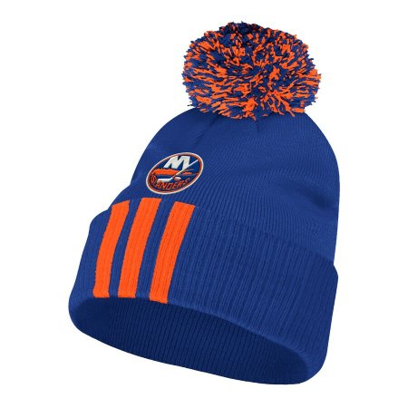 New York Islanders - Three Stripe Cuffed NHL Zimná čiapka